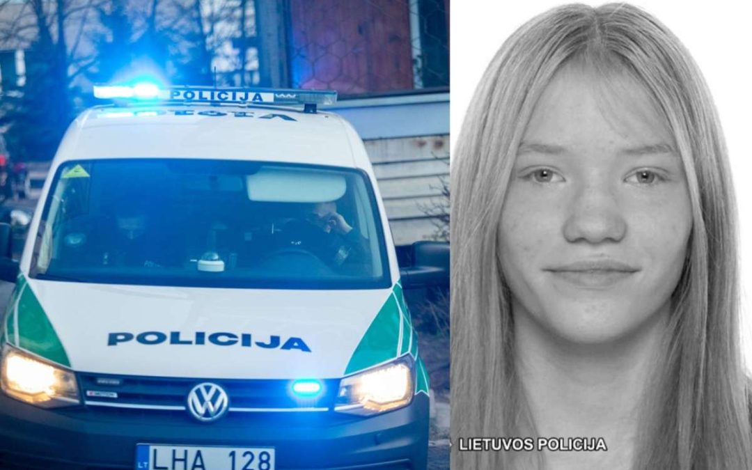 СРОЧНО: Вильнюсская полиция разыскивает пропавшую 15-летнюю школьницу