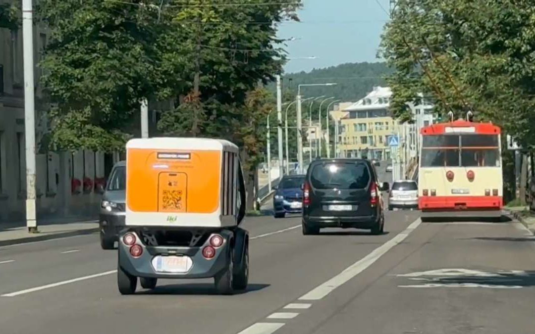 Вильнюс становится первым европейским городом с автономными автомобилями