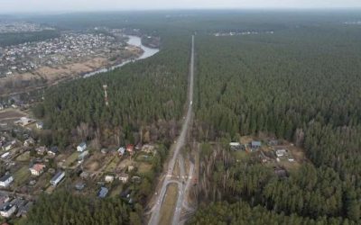 Начались работы по реконструкции Неменчинского шоссе